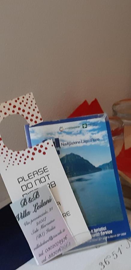 Villa Leilani B&B Sale Marasino Eksteriør bilde